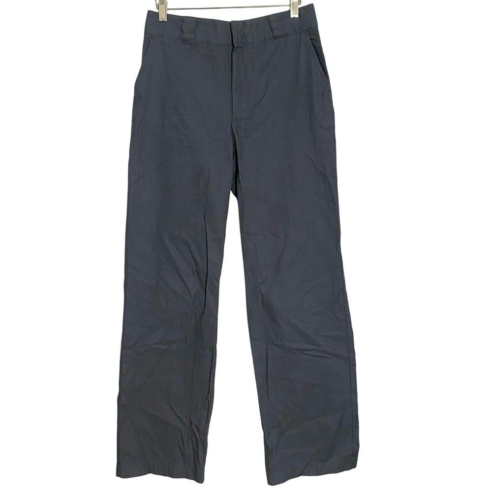 Aritzia TNA 100% Cotton Twill Straight Leg Pants Size 2 Minimalist Casual Staple